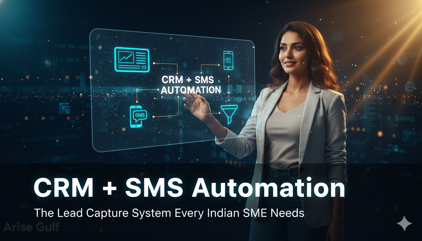 CRM + SMS Automation: The Lead Capture System Every Indian SME Needs