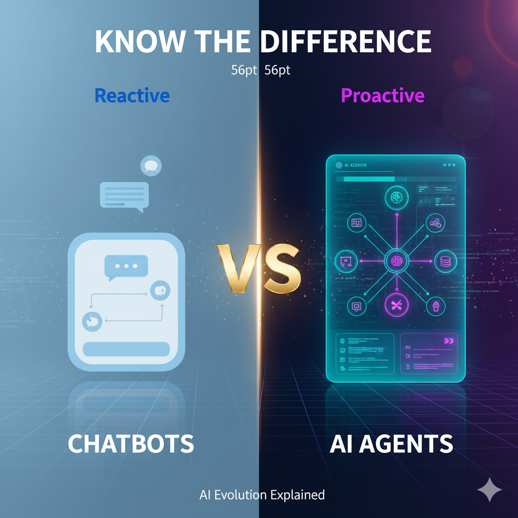 AI Agents vs. Chatbots: What's the Real Difference?