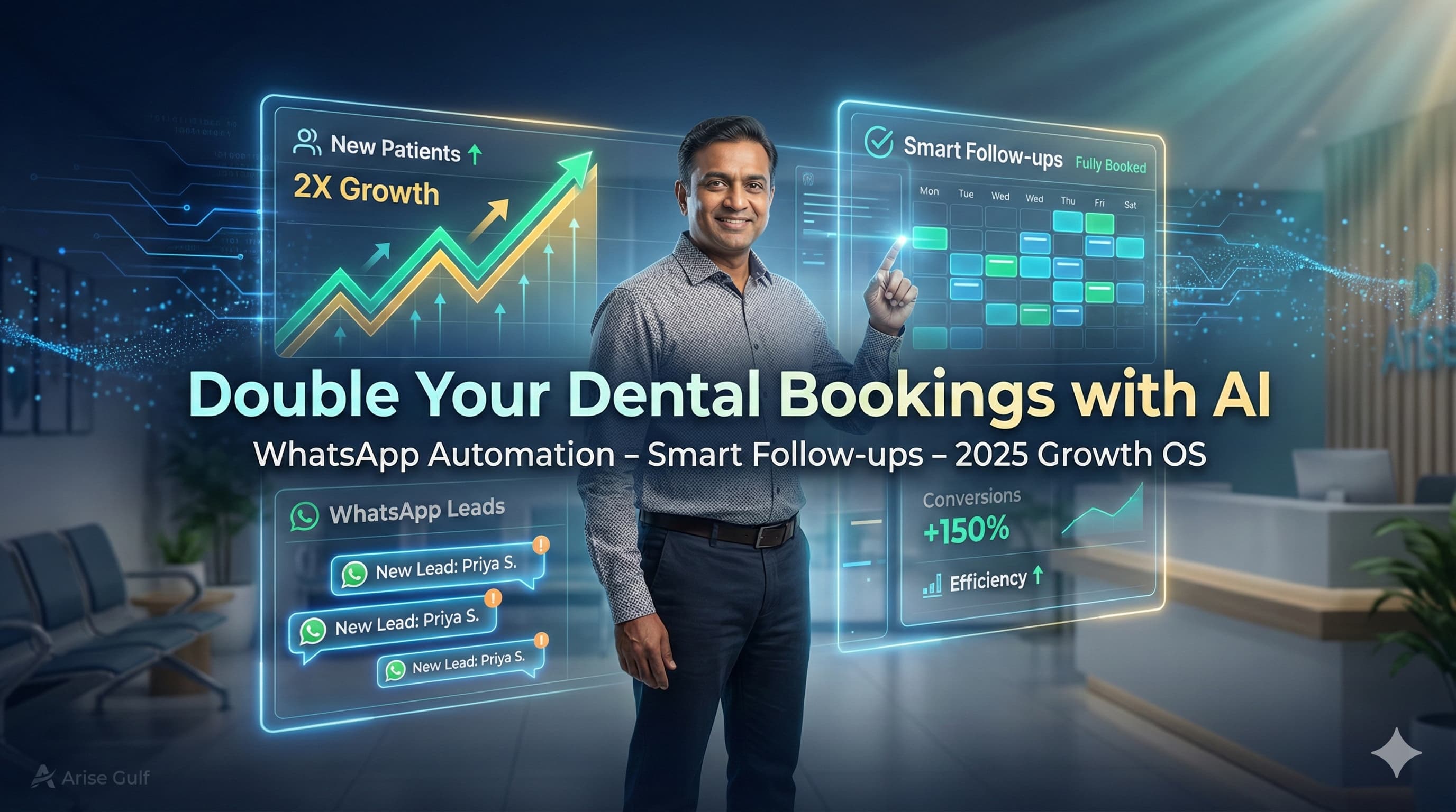 How an AI Dental Growth OS Can Double Patient Bookings in 2025